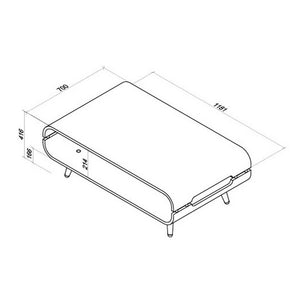 Havana Oak Coffee Table Plus 2 Lamp Tables Set