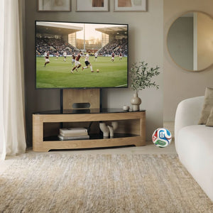 Florence Oak Cantilever TV Stand