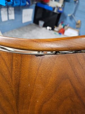 San Francisco Walnut Executive Office Chair- B GRADE - LAST ONE!