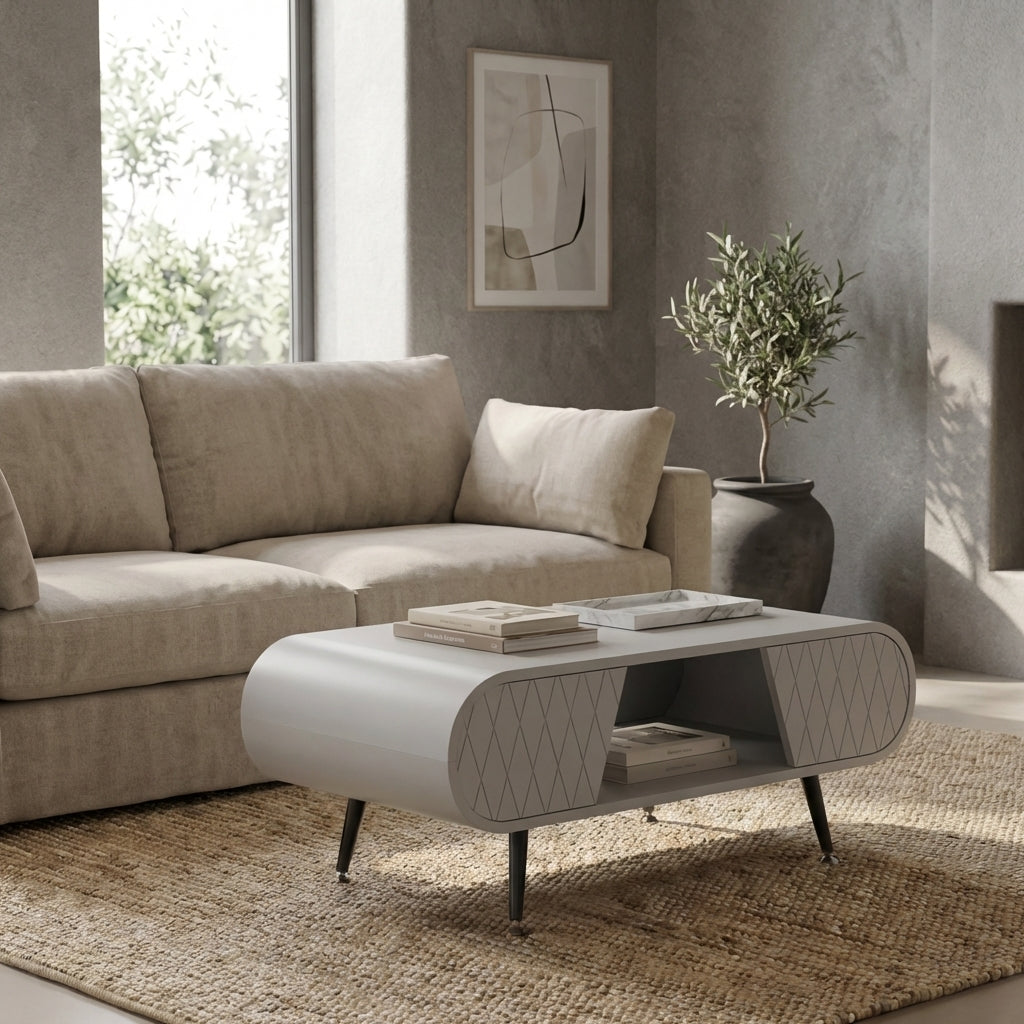 Astana Light Grey Coffee Table