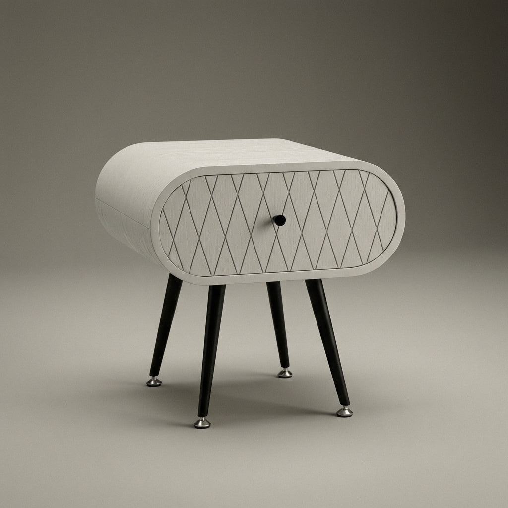 Astana Light Grey Side Table