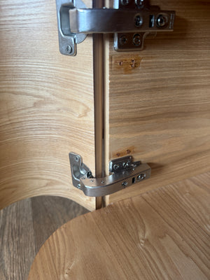 Oslo Oak TV Stand – Seconds | Mid-Century Media Unit
