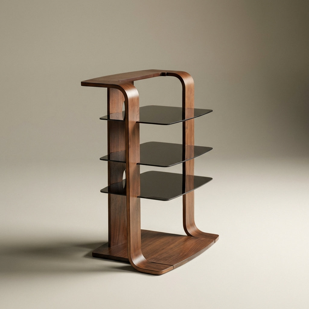 Florence Walnut Entertainment Unit