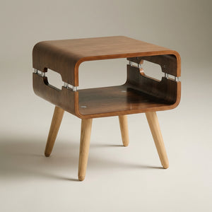 Havana Matt Walnut Side Table