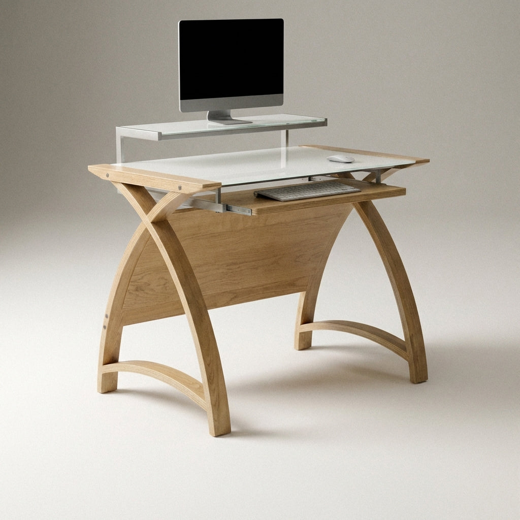 Helsinki Oak 900mm Desk