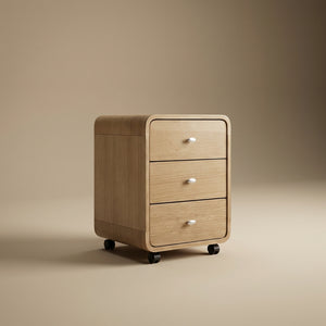 Helsinki Oak 3 Drawer Pedestal