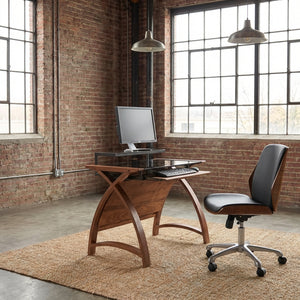 Helsinki Walnut 900mm Desk