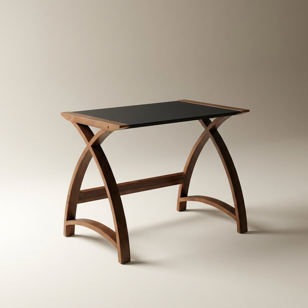 Helsinki Walnut 900mm Laptop Desk