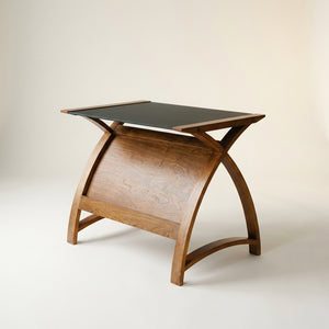 Helsinki Walnut 900mm Laptop Desk