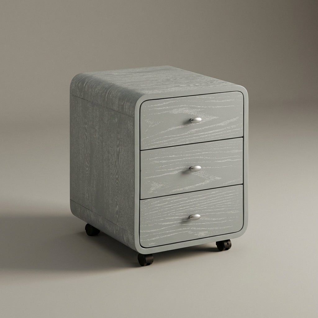 Helsinki Grey 3 Drawer Pedestal