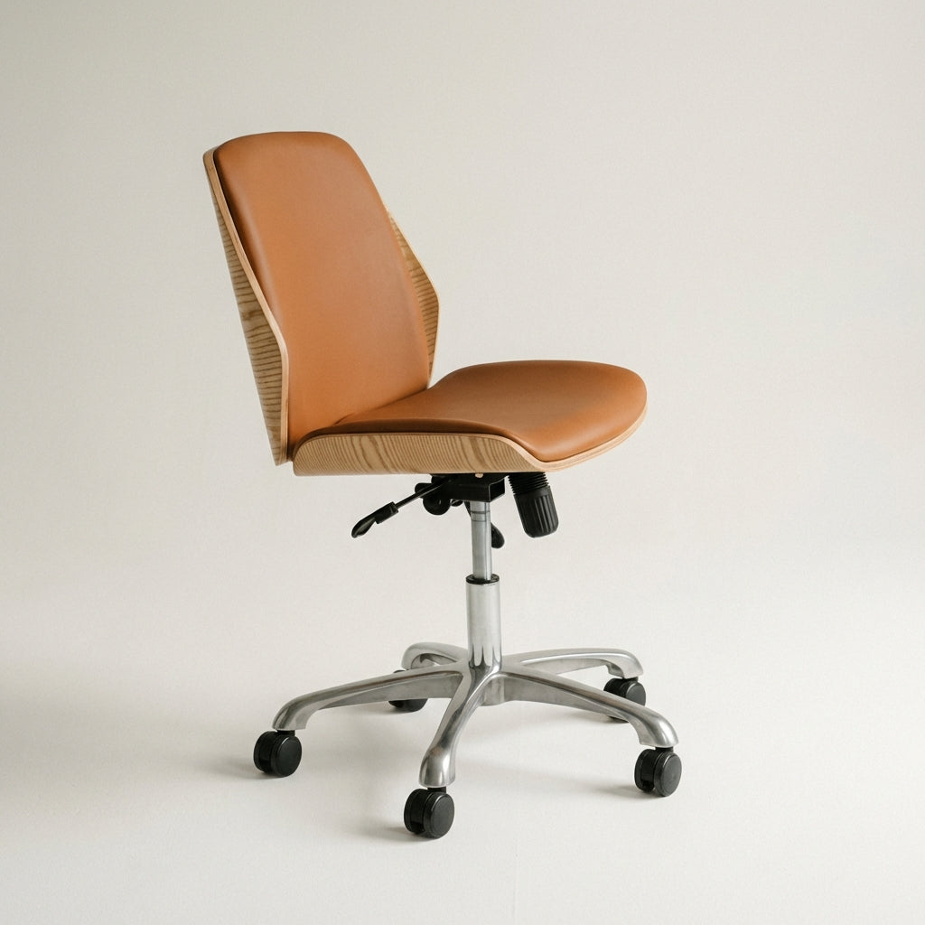 San Francisco Oak Office Chair