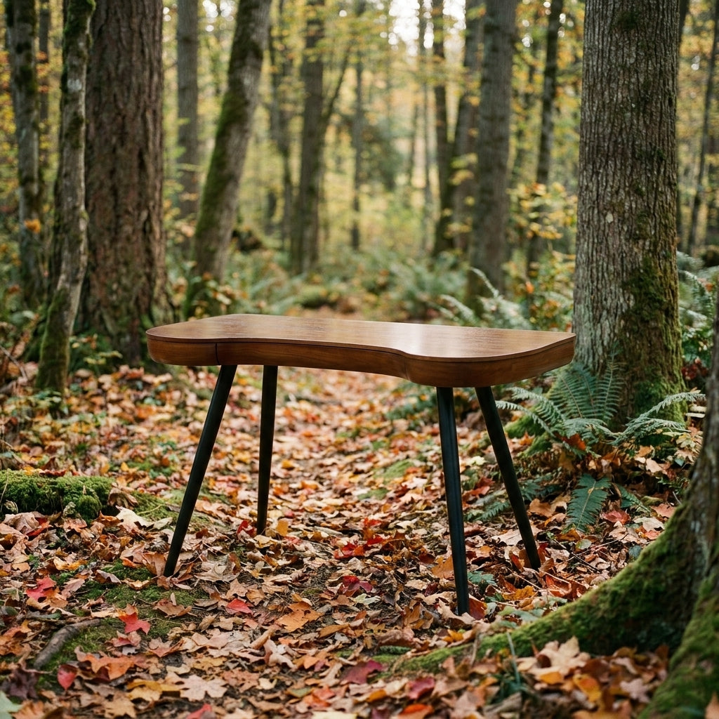 San Francisco Walnut Executive Desk