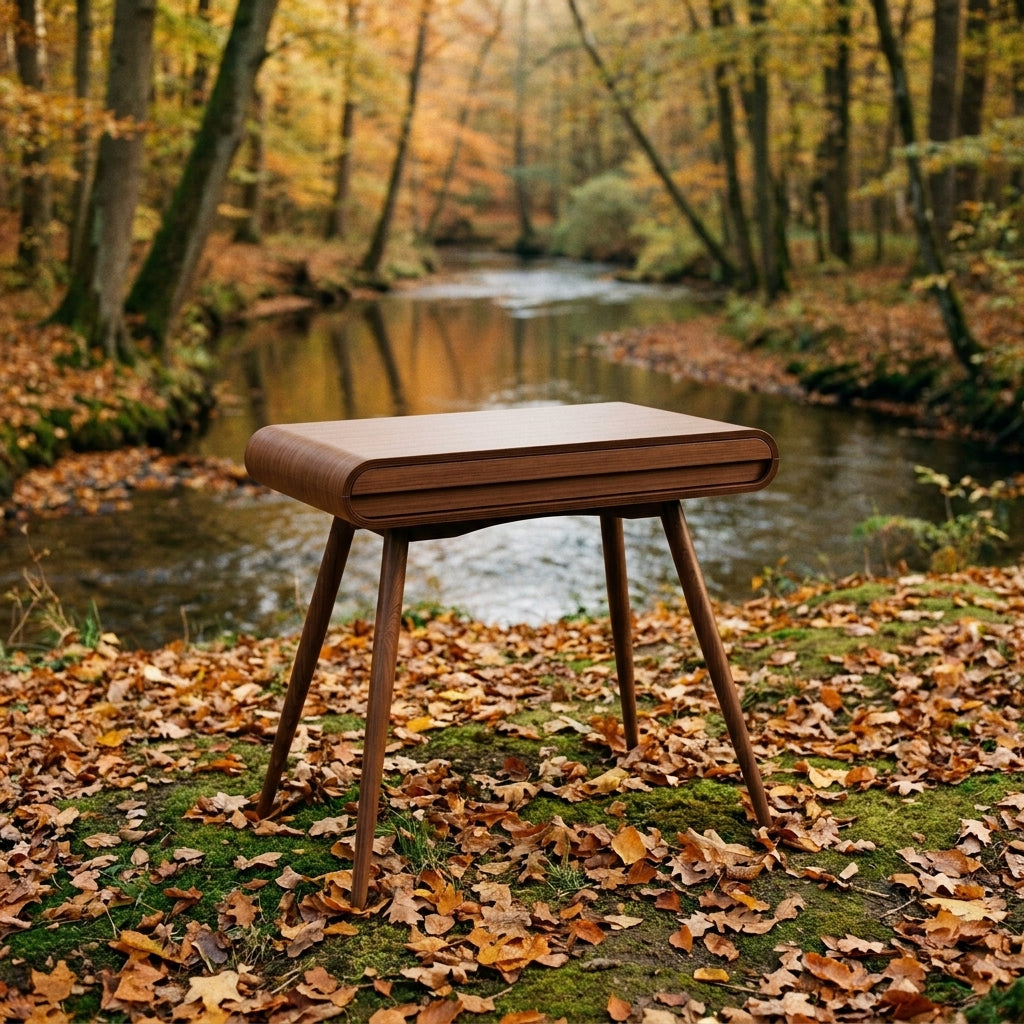 San Francisco Walnut Drawer Desk