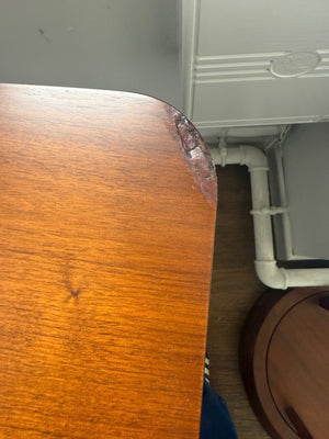 San Francisco Walnut Executive Desk B- GRADE1 - NO1
