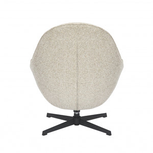 Belmont Natural Lounge Chair and Footstool