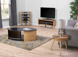Florence Oak Entertainment Unit - Jual Furnishings