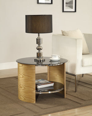 Florence Oak Side Table - Jual Furnishings