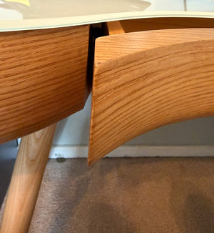 San Francisco Oak Executive Desk - B-grade