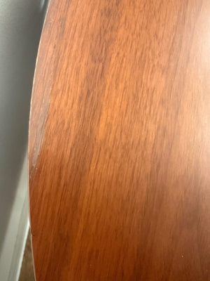 San Francisco Walnut Curved TV Stand – B Grade (Last One)