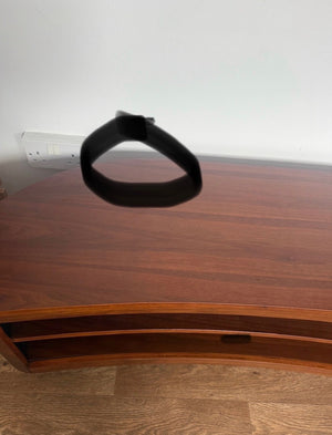 San Francisco Walnut Curved TV Stand – B Grade (Last One)