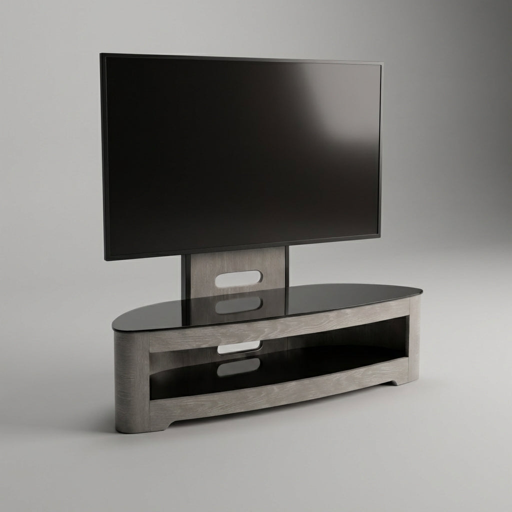 Florence Grey Cantilever TV Stand