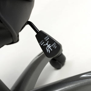 Mayfair Black Leather Faced Office Chair