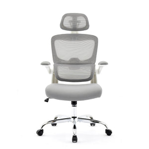 Stratford Mesh Grey and White Office Chair