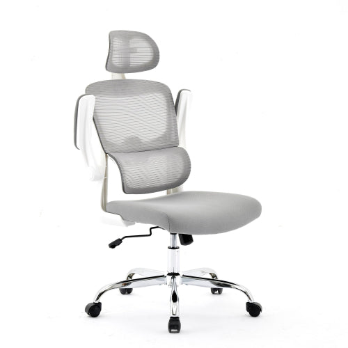 Stratford Mesh Grey and White Office Chair