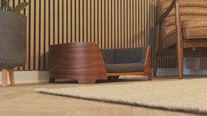 Oslo Walnut Luxury Dog Bed