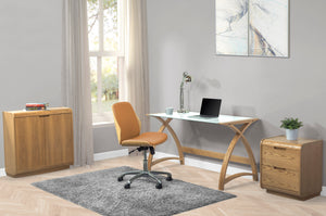 San Francisco Oak Office Chair