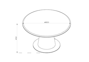 Siena Oak Coffee Table