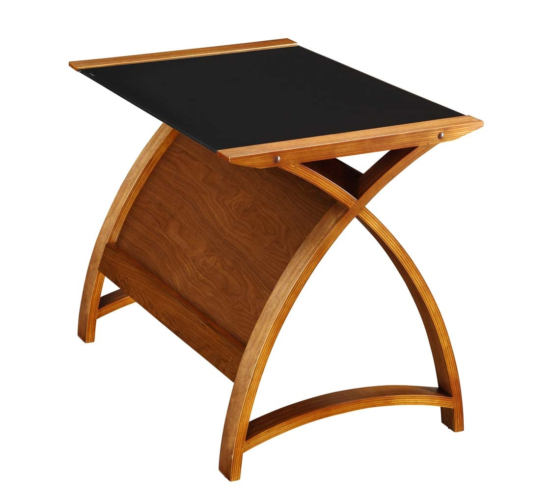 Helsinki Walnut 1300mm Laptop Desk
