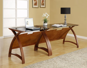 Helsinki Walnut 900mm Laptop Desk