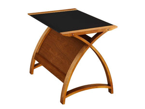 Helsinki Walnut 900mm Laptop Desk
