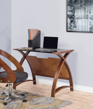 Helsinki Walnut 900mm Laptop Desk