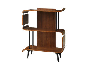 San Francisco Walnut Short Bookshelf