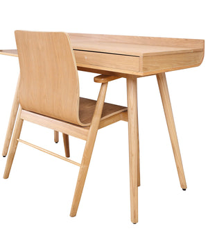 San Francisco Oak Spindle Office Chair