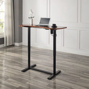 San Francisco Walnut Height Adjustable Desk