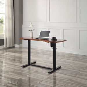 San Francisco Walnut Height Adjustable Desk